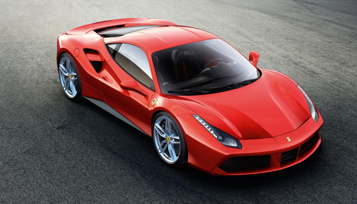 The Ferrari 488 GTB: extreme power for extreme driving thrills