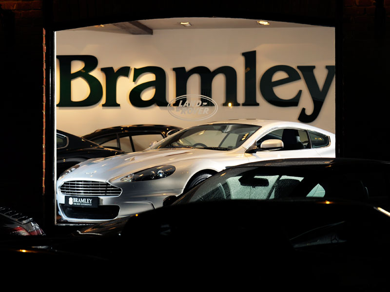 Showroom Aston Martin Range Rover Dealer Surrey Near London Hampshire Sussex Bramley Motor Cars