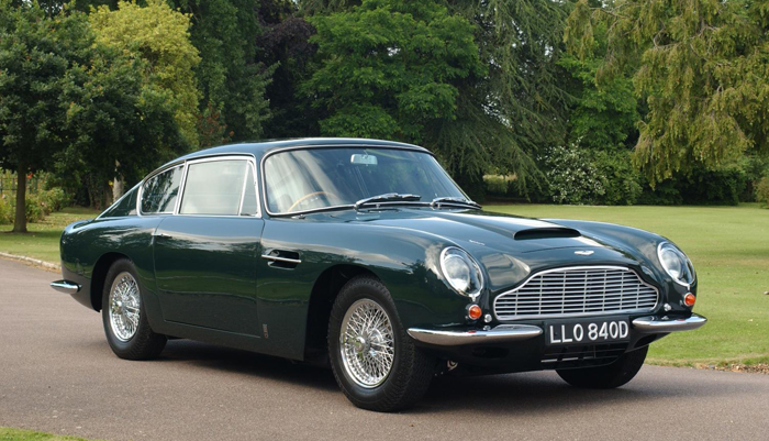 Aston Martin at the London Classic Car Show