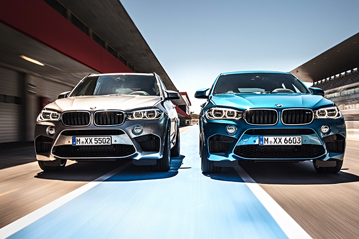 THE NEW BMW X5 M AND X6 M
