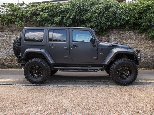 2017 Jeep Wrangler Overland Unlimited. Black Mountain Edition