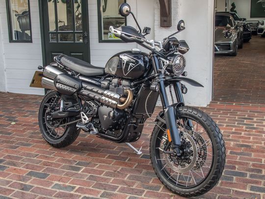 2020 Triumph  Scrambler 120 Bond Edition  