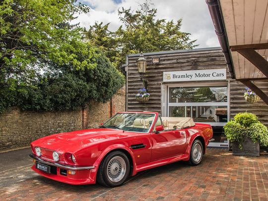 1988 Aston Martin V8 Vantage Volante V580 X 