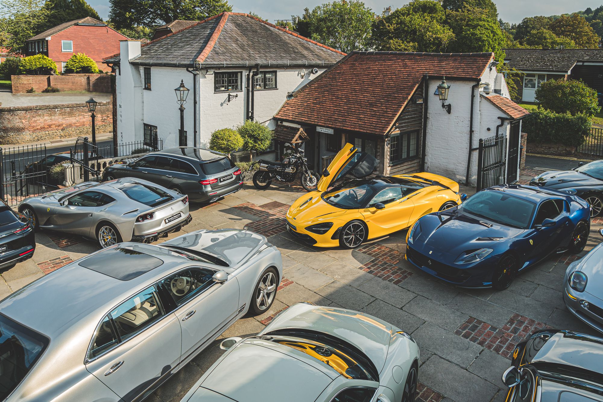 McLaren dealer in Surrey near London