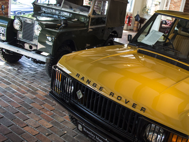 Classic Range Rover dealer in Surrey near London